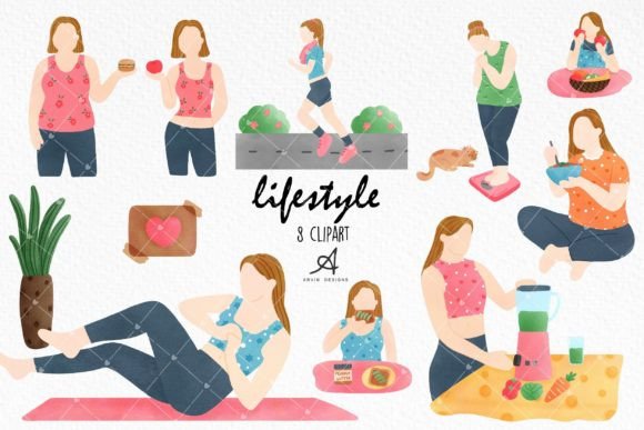 Download Woman Healthy Lifestyle Clipart - Lifestyle clipart Collection