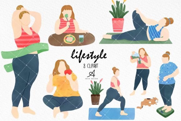 Download Woman Healthy Lifestyle Clipart - Lifestyle clipart Collection