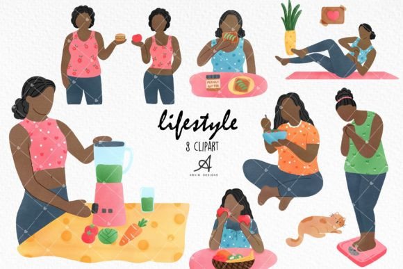 Download Woman Healthy Lifestyle Clipart - Lifestyle clipart Collection