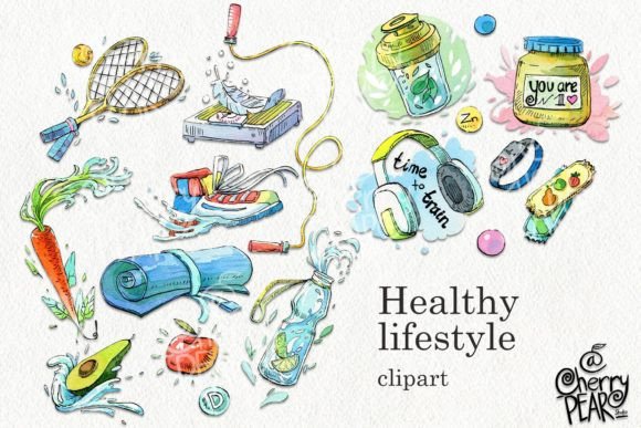 Download Healthy Lifestyle Clipart, Fitness Sport - Lifestyle clipart Collection