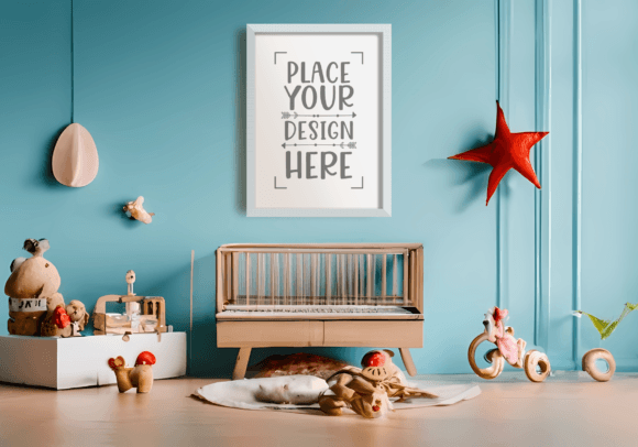 Download Nursery Mockup, Poster Frame Mockup, Kid - Nursery mockup Collection