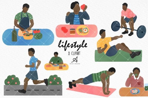 Download Man Healthy Lifestyle Clipart - Lifestyle clipart Collection